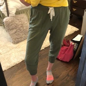 Aerie Green Joggers